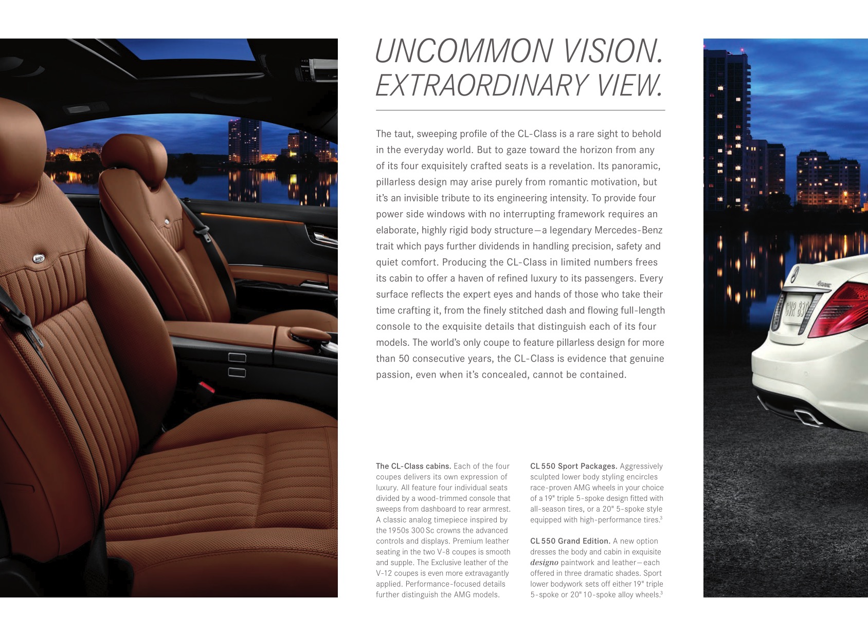 2013 Mercedes-Benz CL-Class Brochure Page 7